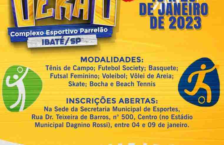 Secretaria de Esportes de Ibaté inicia 2023 com Festival de Verão no Parellão