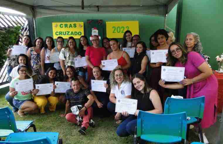 CRAS do Jardim Cruzado entrega certificados e intensifica atendimentos