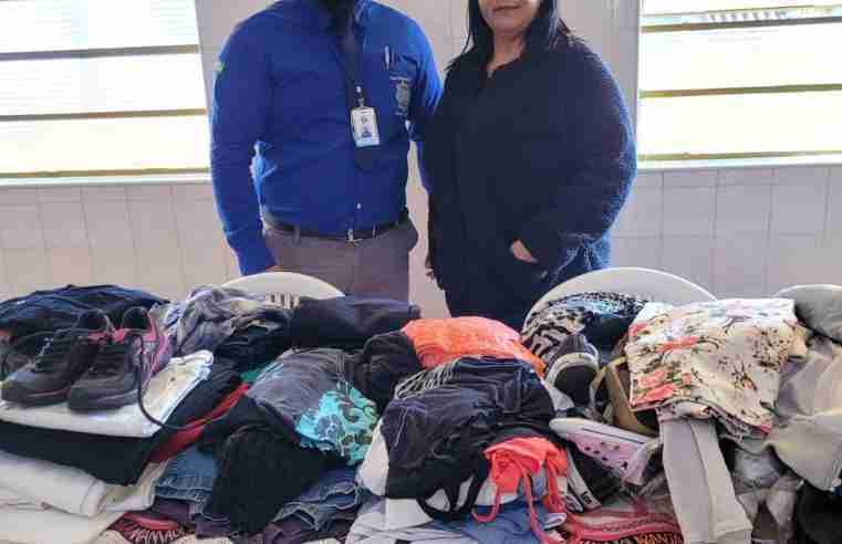 Solidariedade: Funerária Terezinha de Jesus entrega agasalhos doados durante campanha para a APAE de Ibaté