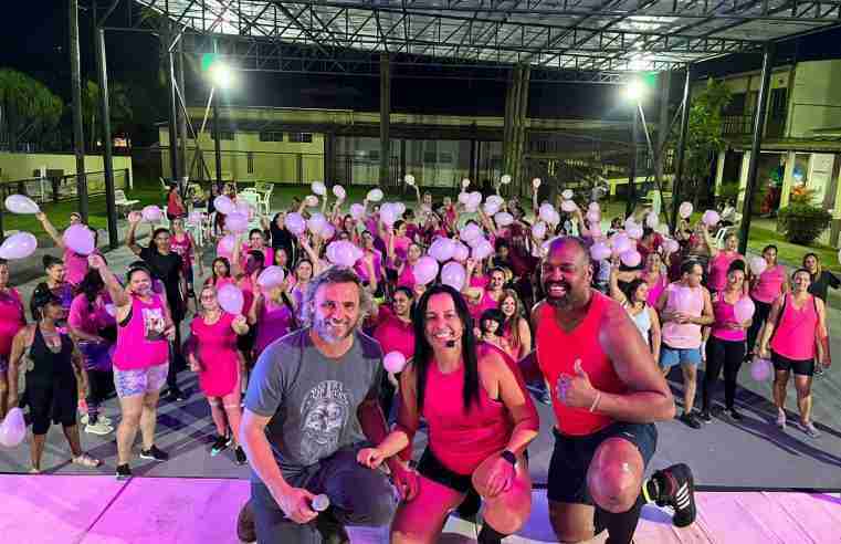 Grei promove aulão de Zumba e leva conscientização do Outubro Rosa