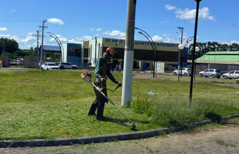 Zeladoria urbana mantém a estrutura de Ibaté em boas condições