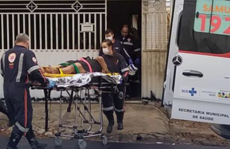 Mulher é prensada por caminhão dirigido pelo marido no Cidade Aracy em São Carlos