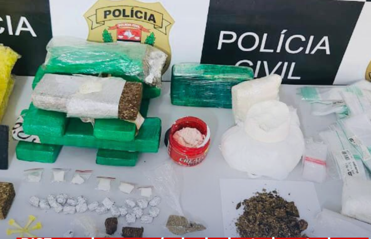 DISE prende responsável pelo abastecimento de drogas no CDHU em São Carlos e apreende muita droga