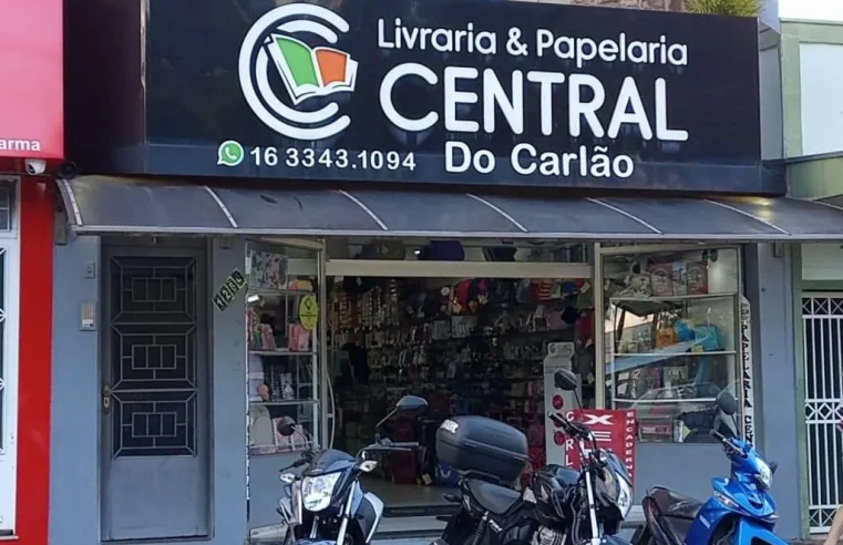 Livraria e Papelaria Central tem a linha de material escolar e escritório mais completa de Ibaté