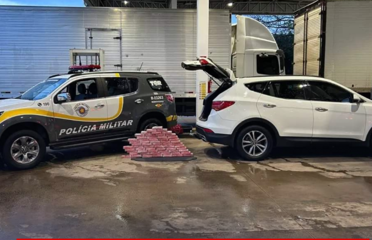 TOR apreende mais de 60 tabletes de cocaína na Washington Luís em Itirapina