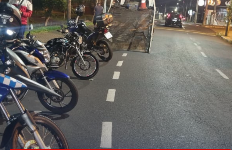 Guarda Municipal de São Carlos realiza operação e fiscaliza motoqueiros