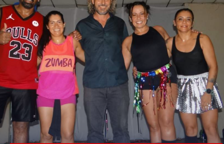 Noite de alegria! Zumba Folia lotou o salão do Grei com muita animação