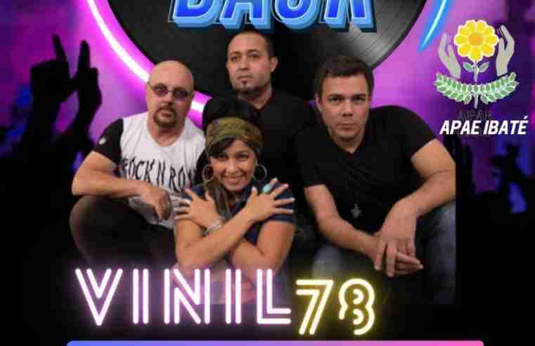 Banda Vinil 78 se apresenta neste sábado em Ibaté em prol da Apae