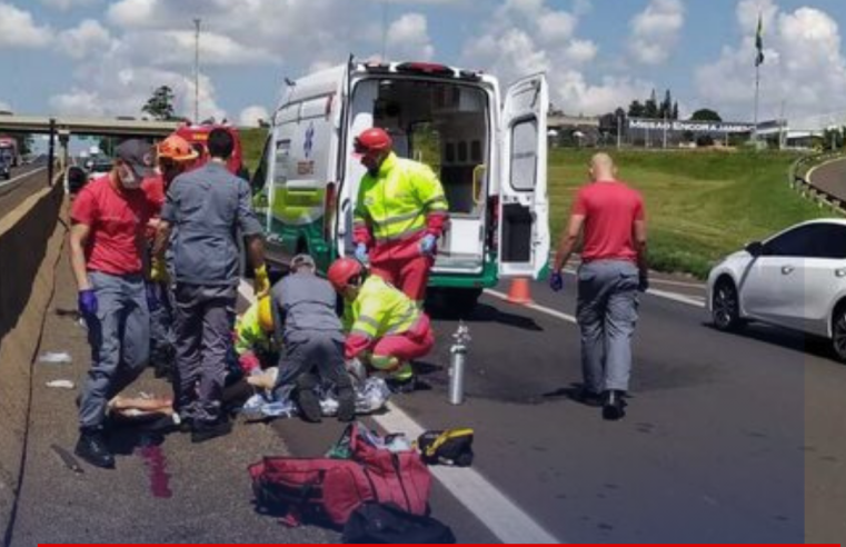 Homem morre atropelado por carro na Washington Luís em São Carlos