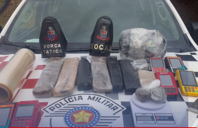 Força Tática e Rocam prendem traficantes em São Carlos