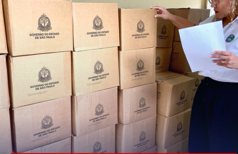 Fundo Social de Ibaté recebe 250 kits de alimentos do Governo do Estado de São Paulo