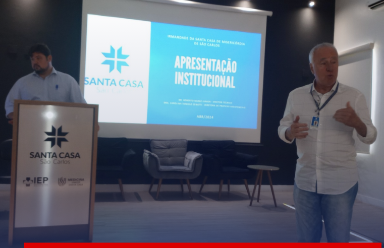 Santa Casa de São Carlos reúne a imprensa  e divulga dados de atendimento