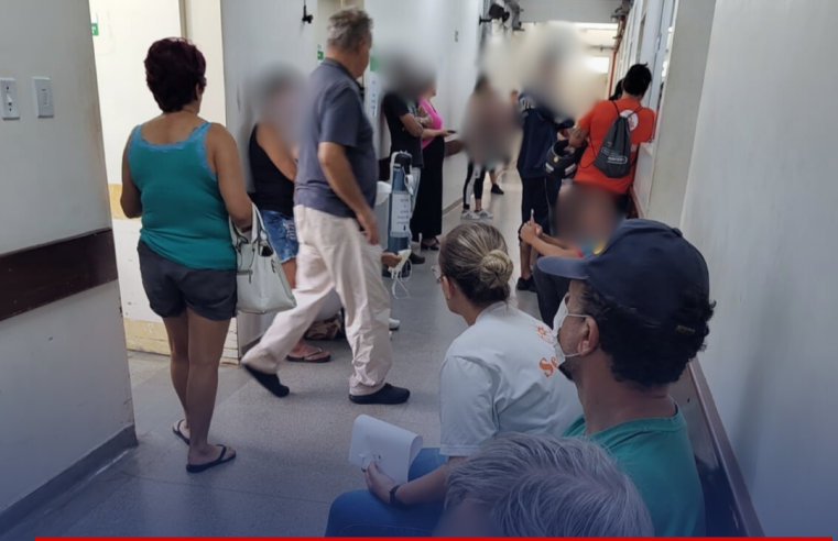 Caos na saúde de São Carlos! Doentes precisam esperar por atendimento até no chão da UPA