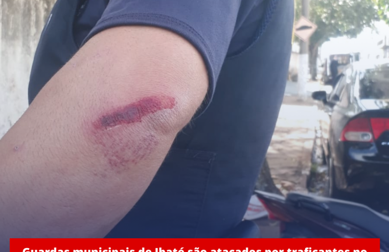 Guardas municipais de Ibaté são atacados por traficantes no Jardim Cruzado e um deles fica ferido