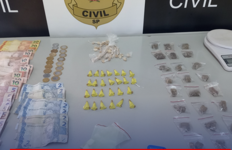 Polícia Militar e Baep fazem operação no Jardim Cruzado em Ibaté