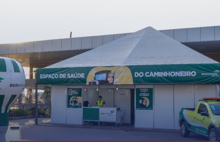 EcoNoroeste realiza ação para caminhoneiros com profissionais da saúde