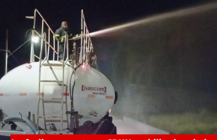 Incêndio em mata no CDHU mobiliza bombeiro civil de Ibaté