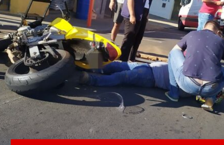 Após colisão, veículo passa sobre corpo de motociclista em São Carlos