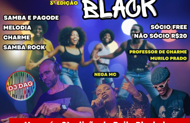 Vem aí a 3ª edição do Baile Black dos Metalúrgicos