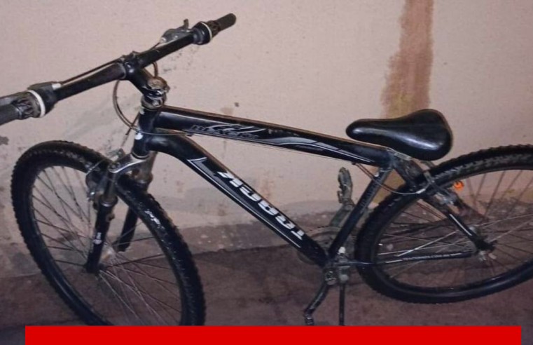 Vamos ajudar a encontrar? Ladrão invade casa e furta bicicleta no Centro de Ibaté
