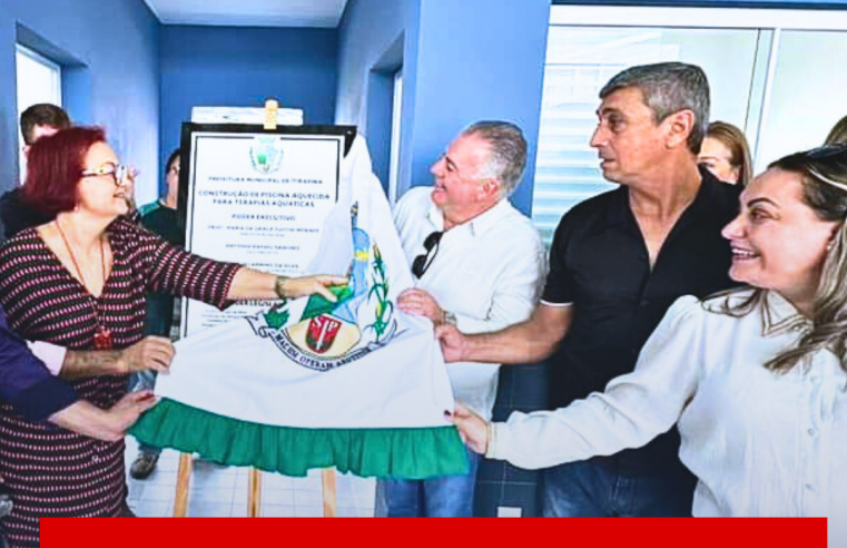 Prefeitura de Itirapina inaugura piscina aquecida no Centro de Convivência do Idoso