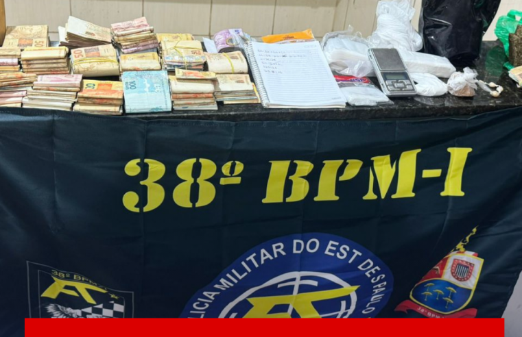 Força Tática apreende drogas e mais de R$ 20 mil em dinheiro em São Carlos