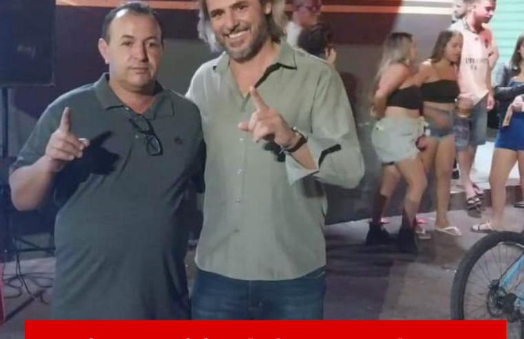 Steigue participa de festas populares no Jardim Cruzado e aproveita para ouvir as demandas dos moradores