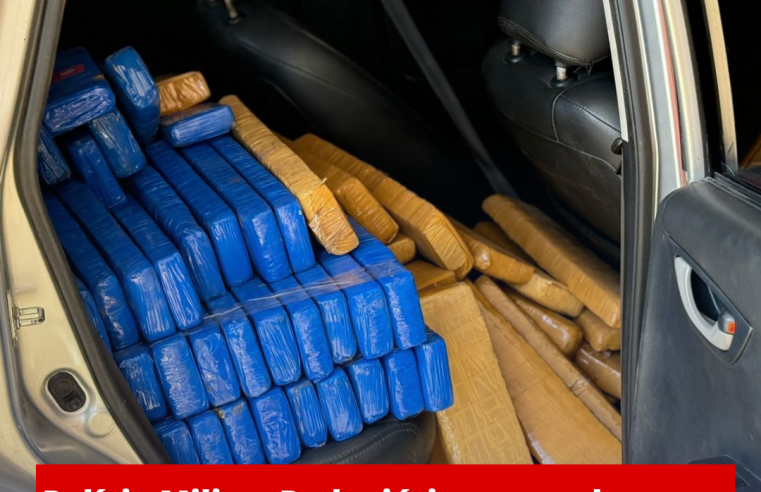 Polícia Militar Rodoviária apreende quase 150 quilos de maconha em São Carlos