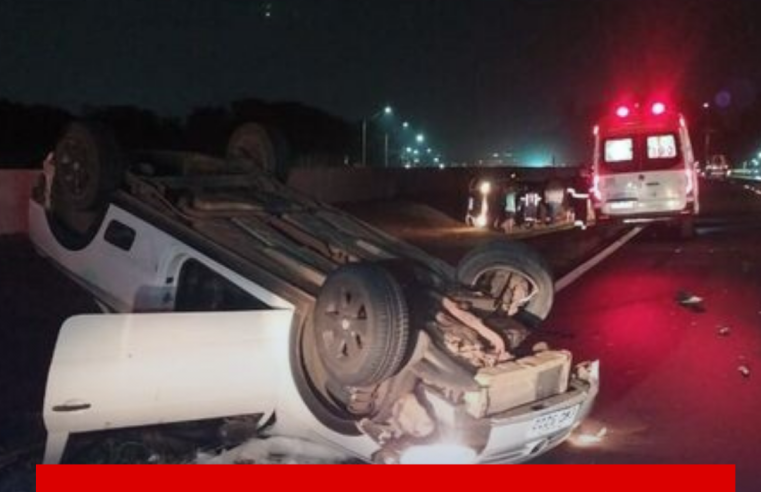 Carro na contramão da rodovia termina com colisão frontal em São Carlos