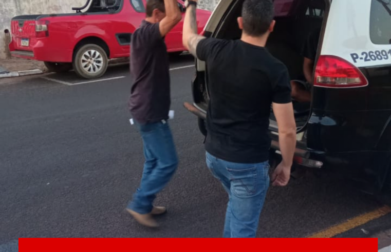 Polícia Cívil de Ibaté prende em flagrante autor de violência doméstica