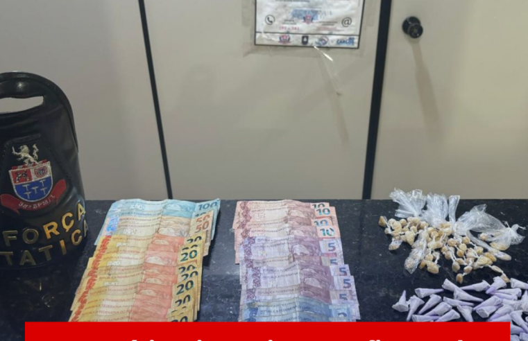 Força Tática tira mais um traficante das ruas de Ibaté