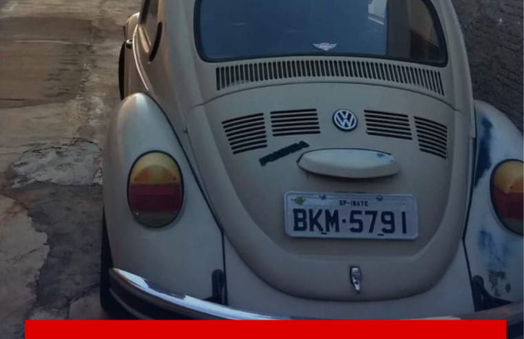 Fusca é furtado em Ibaté