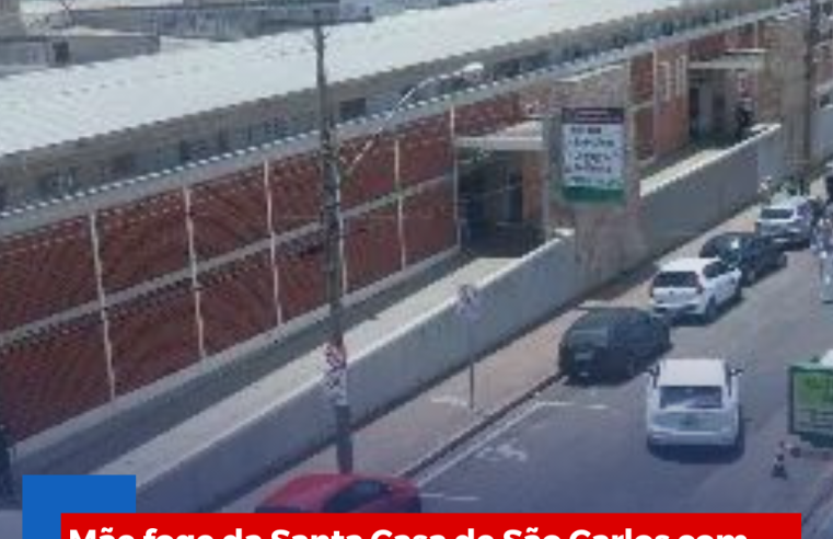 Mãe foge da Santa Casa com bebê com traumatismo intracraniano