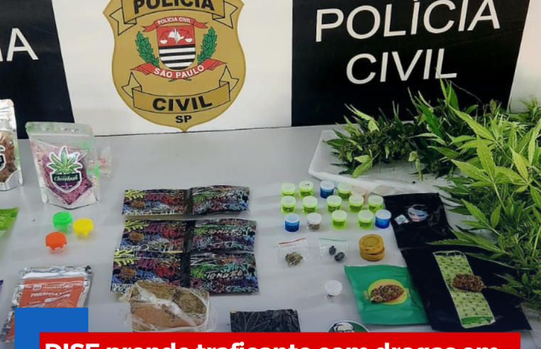 DISE prende traficante com drogas em São Carlos