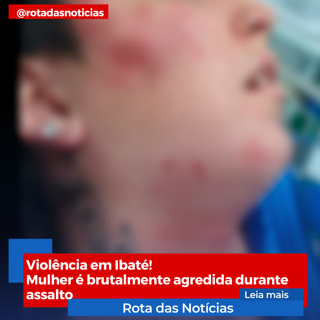 Violência em Ibaté! Mulher é brutalmente agredida durante assalto