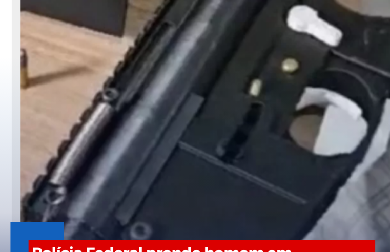 Polícia Federal prende homem em Araraquara que fabricava armas de fogo caseiras