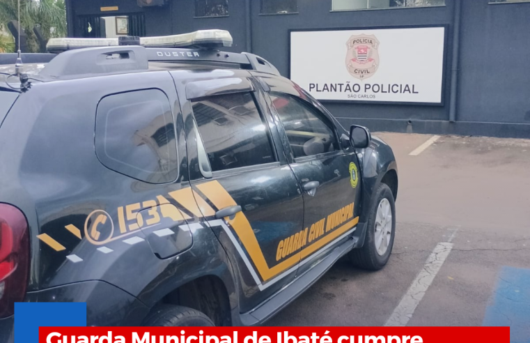 Guarda Municipal de Ibaté cumpre mandado de prisão e frustra golpe no Centro