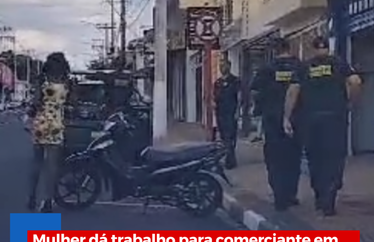 Mulher dá trabalho para comerciante em Ibaté acaba presa e tenta pegar arma de policial após fingir desmaio
