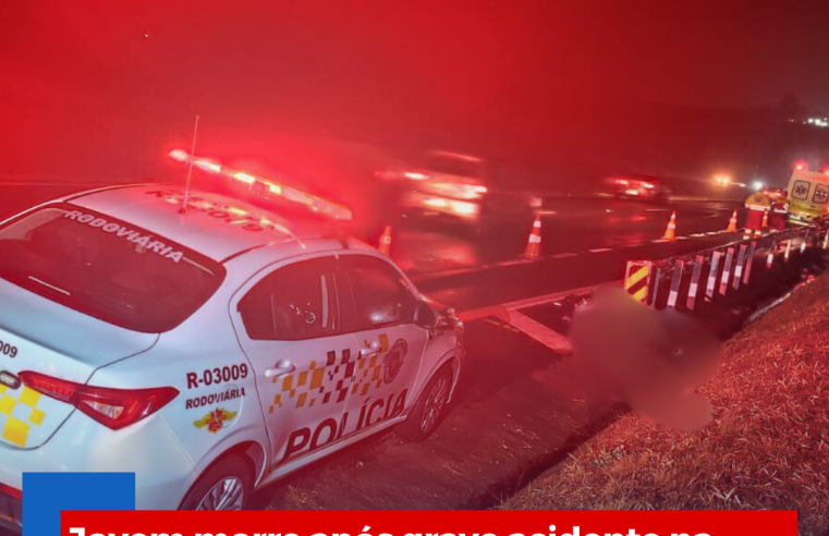 Jovem morre após grave acidente na Washington Luís em Ibaté