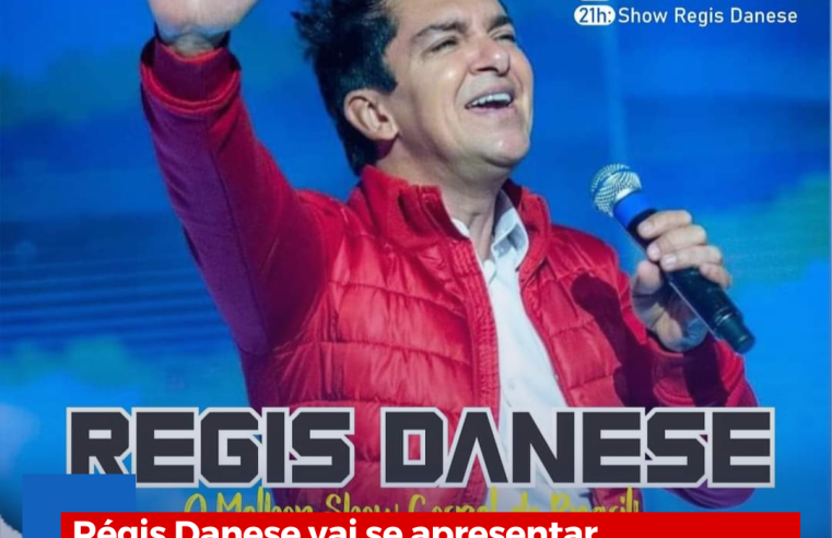 Régis Danese vai se apresentar gratuitamente em Itirapina no dia 23 de novembro