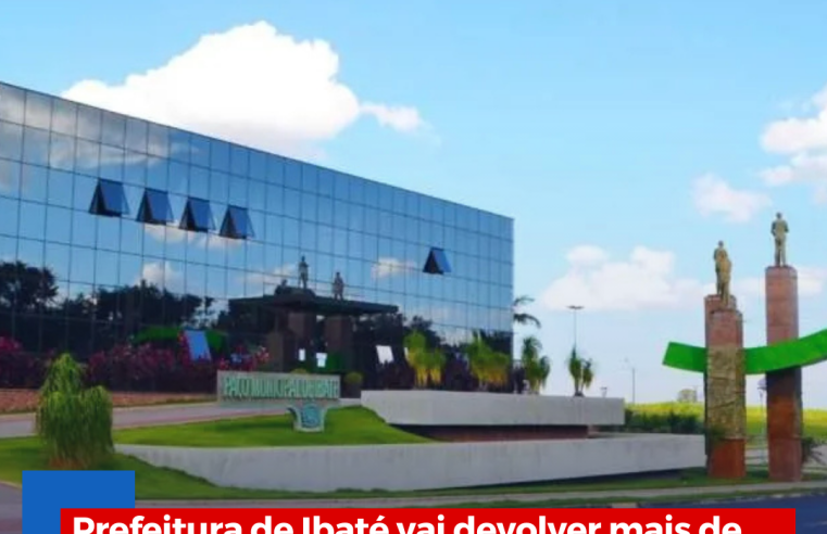 Prefeitura de Ibaté vai devolver mais de R$ 339 mil para o Governo Federal por não usar a verba na cultura