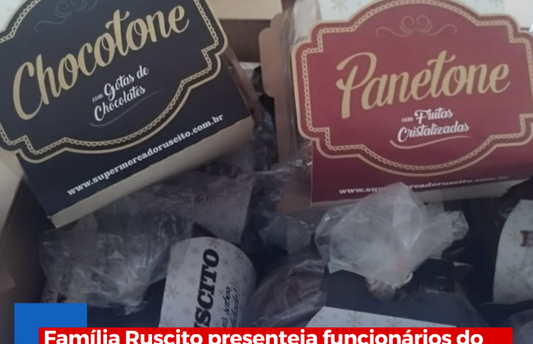 Família Ruscito presenteia funcionários do hospital de Ibaté como reconhecimento após atendimento de emergência