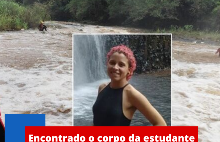 Encontrado o corpo da estudante Camila