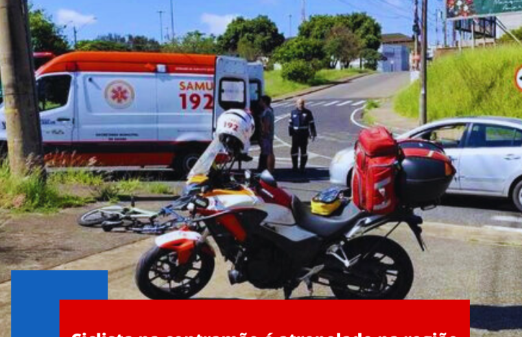 Ciclista na contramão é atropelado na região da UFSCar