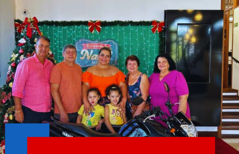 Acisc entrega prêmios da campanha “Presentão de Natal”