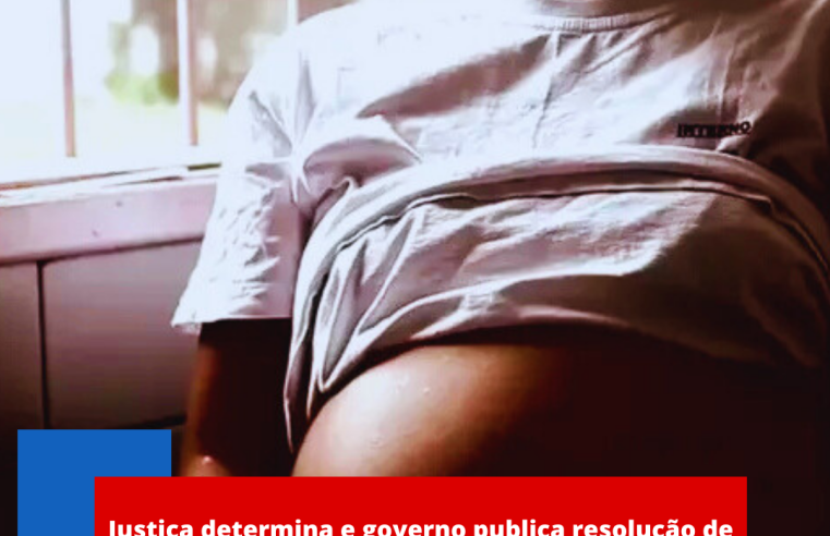 Justiça determina e governo publica resolução de aborto em crianças