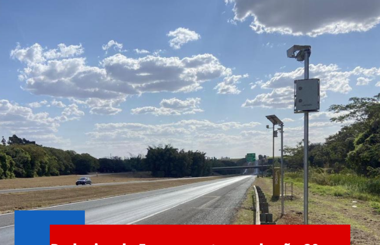 Rodovias da EcoNoroeste receberão20 novos radares até segunda-feira