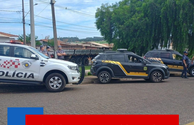 Polícia Militar e Guarda Municipal realizaram operações nesta terça em Ibaté