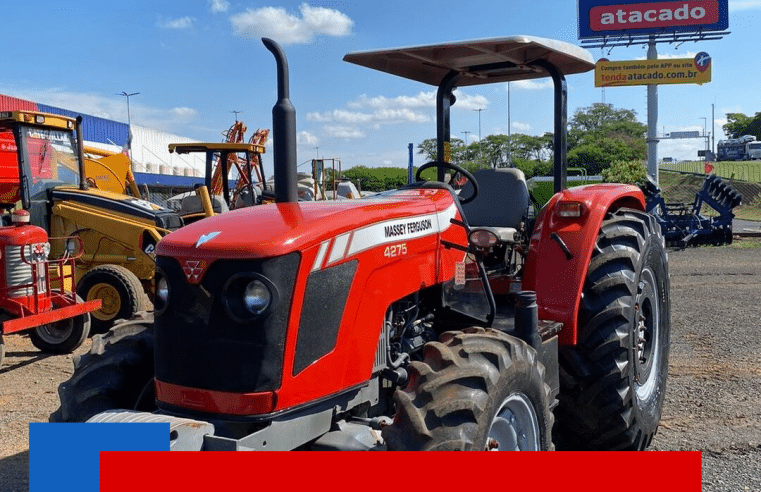 Em São Carlos dupla furta trator ao lado do Tenda Atacado