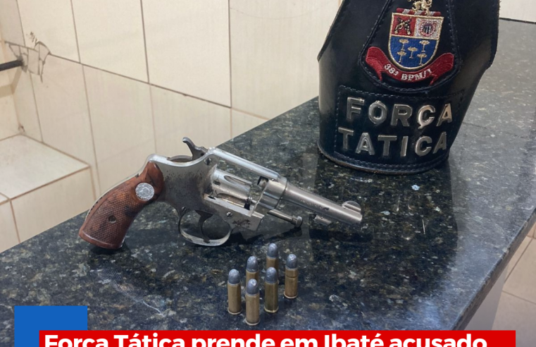 Força Tática prende em Ibaté acusado de roubar mercado no Embaré